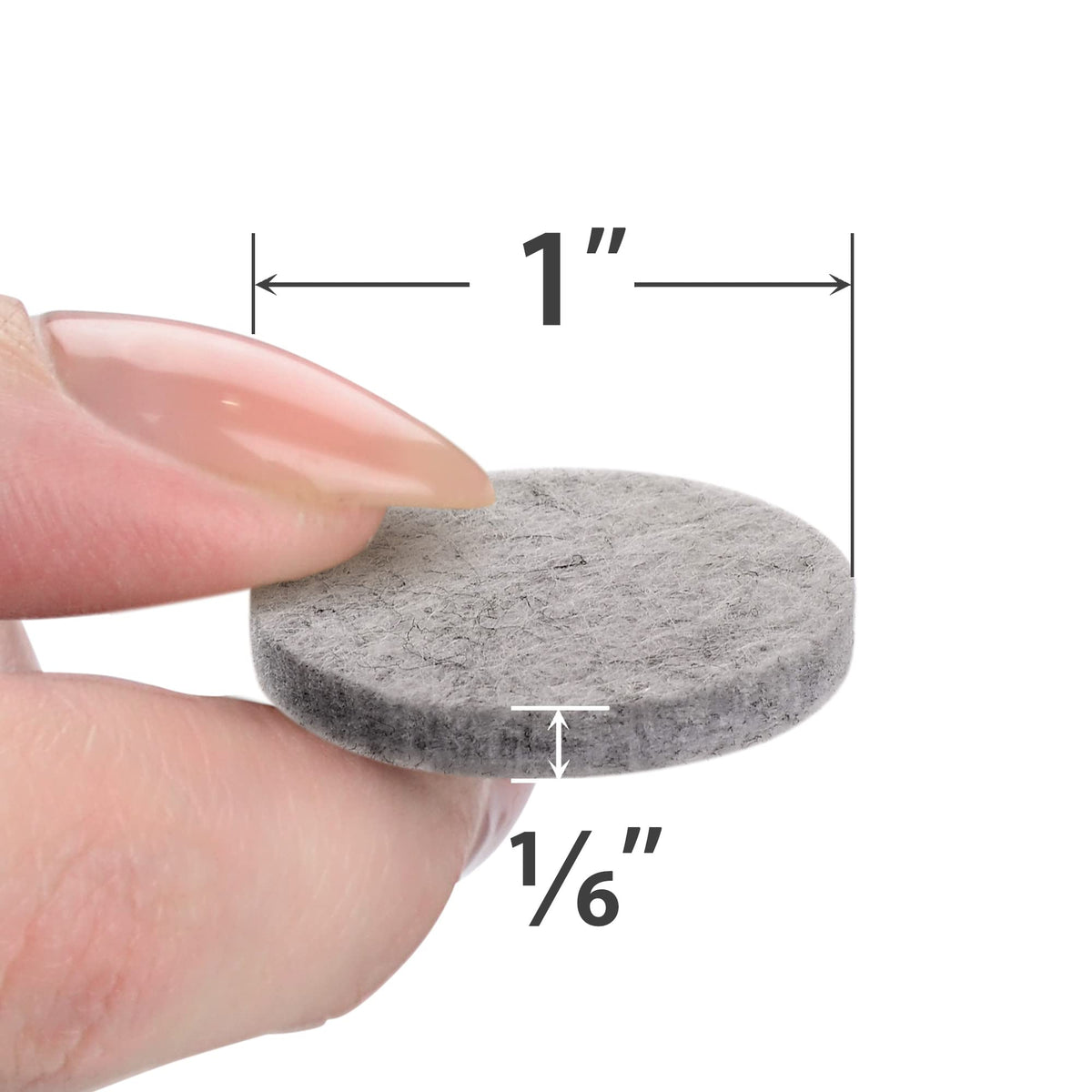Felt Furniture Pads X-PROTECTOR 133 PCS Premium Furniture Pads - Felt Pads