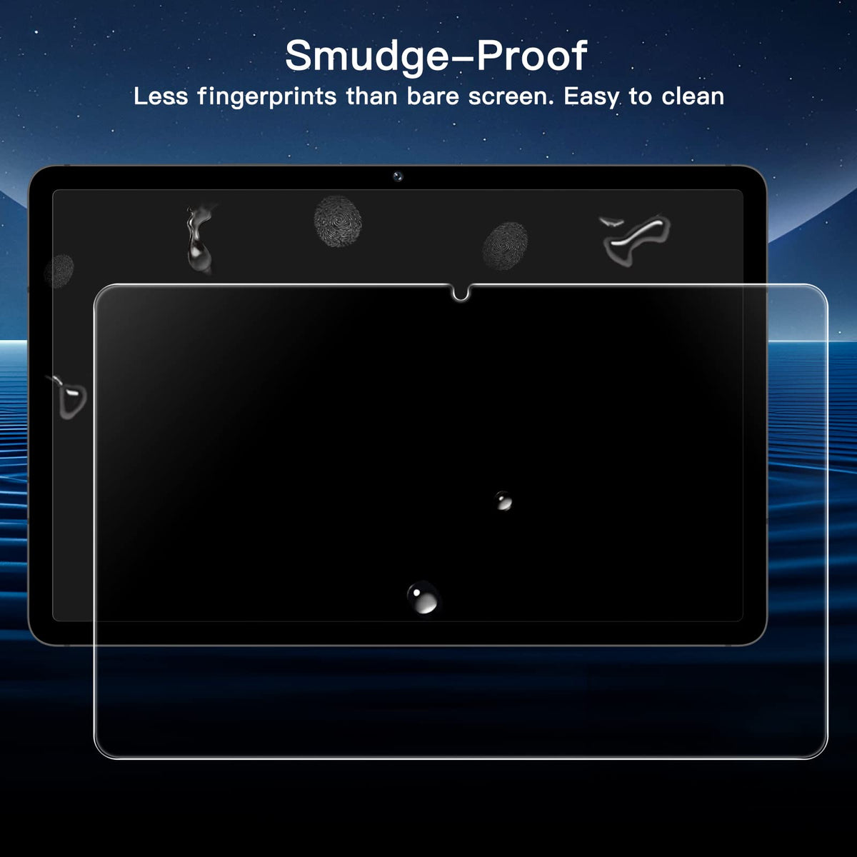 JETech Screen Protector for Samsung Galaxy Tab S6 Lite 10.4", 2-Pack