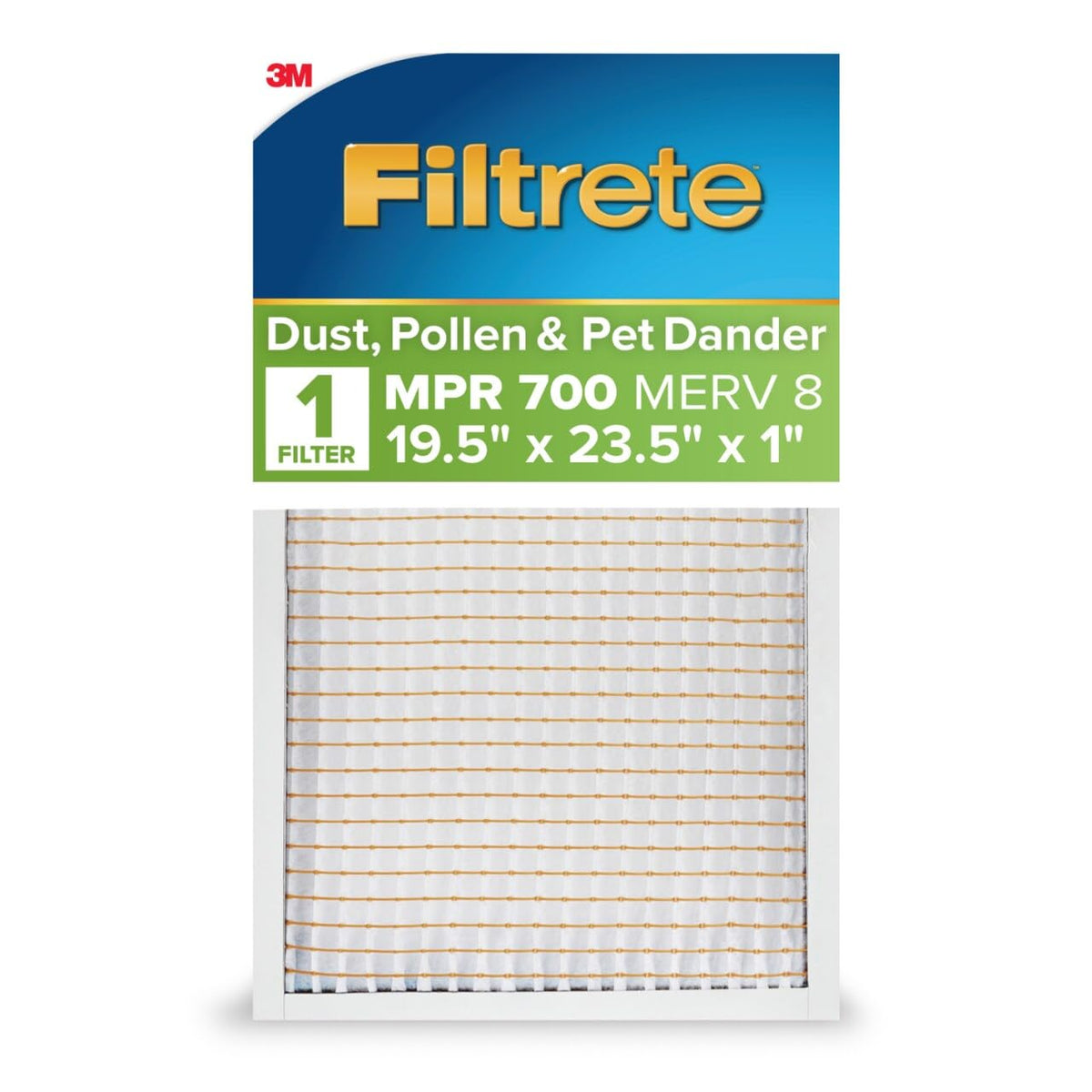 Filtrete 16x25x1 Air Filter, MERV 8, MPR 700, 4 HVAC Filters