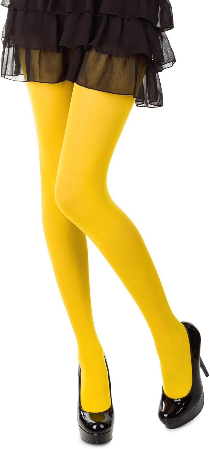 SENTELEGRI Colourful Opaque 40 Denier Tights, 23 Colours, Sizes S-XL