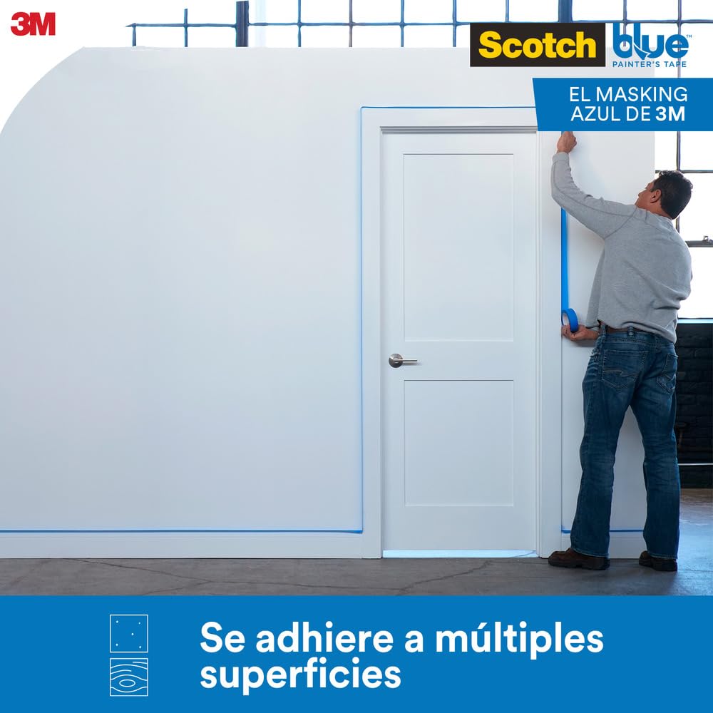 18-Rolls of 1.88" x 60 Yds 3M 2090-48NC ScotchBlue Blue Original Multi-Surface Painter's Tape