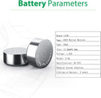 LiCB 20 PCS LR44 AG13 357 303 SR44 A76 Battery 1.5V Button Coin Cell Batteries for Small Electronics