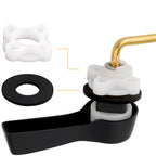 Hibbent Universal Metal Front Mount Toilet Handle Replacement Kit