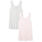 Amazon Essentials Women's Slim-Fit Vest, Pack of 2
