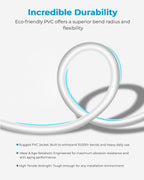 DDMALL Ethernet Cable 0.5m 1m 2m 3m 5m 10m 15m 20m 30m Cat 8 Internet Cable