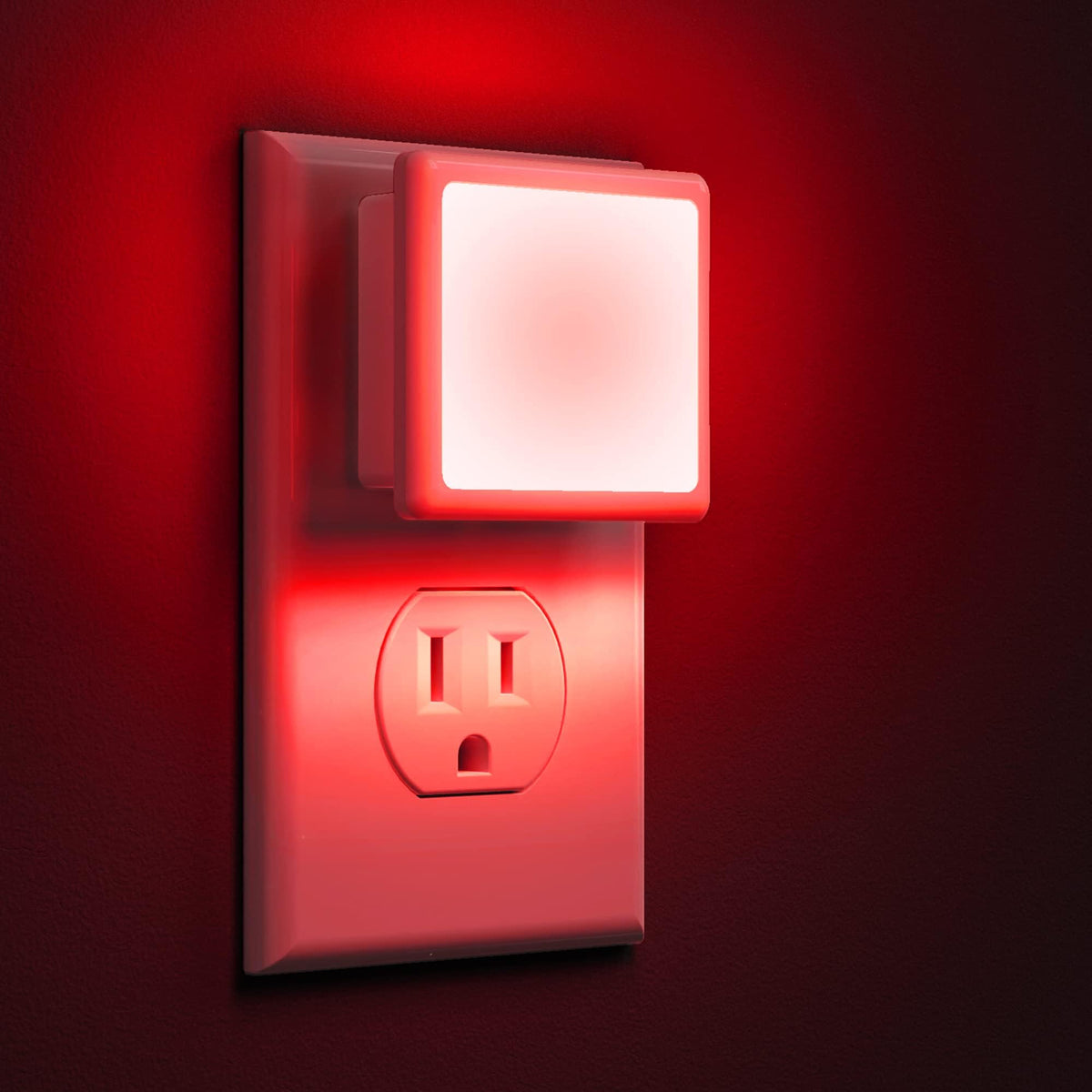 L LOHAS LED Night Lights Plug into Wall 2-Pack, 0.3W Plug in Night Light