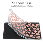 CoBak Clear Case for 6" Kindle 11th Generation 2024 and 2022 - Ultra-Slim Soft TPU Transparent Cover with Hand Strap, Lightweight & Durable Protection, Rose Gold