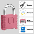Diyife Large Heavy Duty Combination Padlocks Outdoor, 52mm Weatherproof