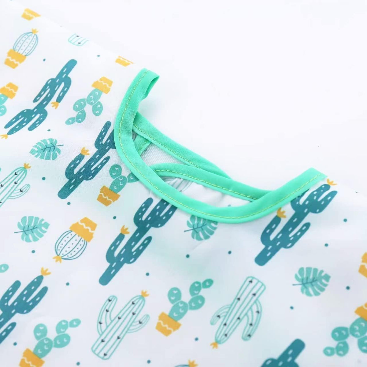 PandaEar 3 Pack Baby Weaning Bibs with Long Sleeves | Waterproof Toddler Bibs 6-24 Months