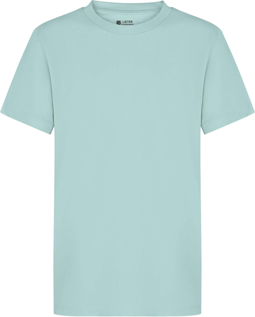 Plain Virgin T-Shirt for Children from 1 to 15 Years, 100% Cotton, Spun, Soft, Unisex, School Uniform P.E. Gym