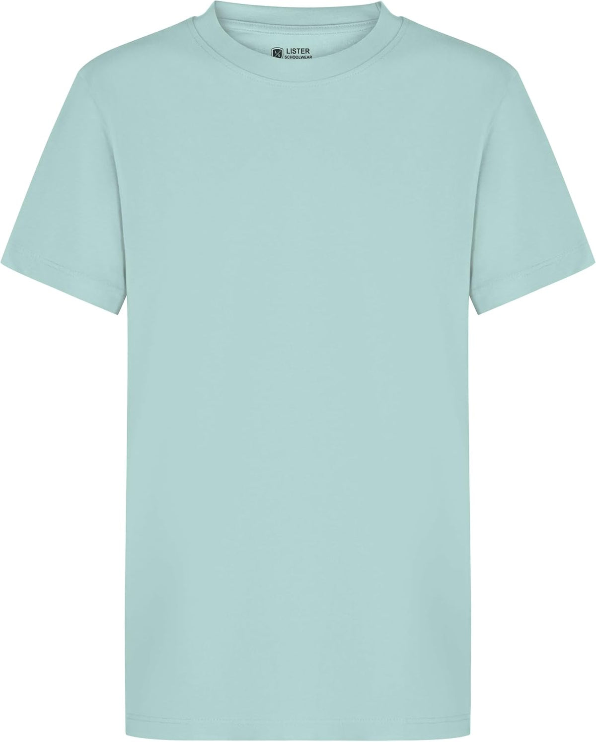 Plain Virgin T-Shirt for Children from 1 to 15 Years, 100% Cotton, Spun, Soft, Unisex, School Uniform P.E. Gym