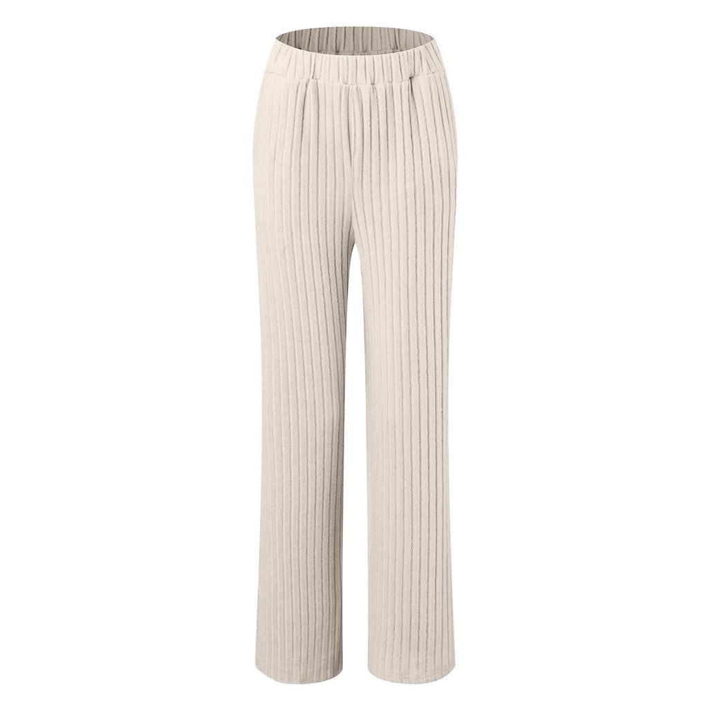 Lounge Wear Sets For Women Uk, Womens Pyjamas Set Long, Ladies Ribbed Loungewear Knit Outfits Womens Tracksuits 2 Piece Set V Neck Casual Casual Homewear
