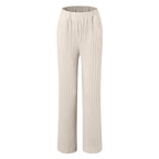 Lounge Wear Sets For Women Uk, Womens Pyjamas Set Long, Ladies Ribbed Loungewear Knit Outfits Womens Tracksuits 2 Piece Set V Neck Casual Casual Homewear