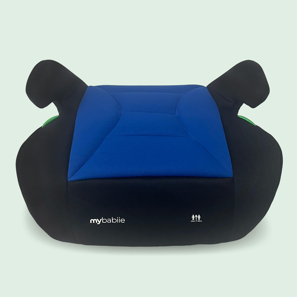 My Babiie MBCSB10 Booster Car Seat - Lightweight at 1kg, Approx. 6-12 Years (125-150cm, 22-36kg), R129, i-Size Backless Child Car Seat, Group 3, Compact, Portable, Ideal for Travel - Black