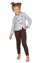 FUTURO FASHION Girls Children Full Length Plain Cotton Leggings Cycling Casual Wear Infant Trousers Leggings Solid Tights Pants for Kids