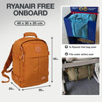 Cabin Max Ryanair Cabin Bag Underseat Hand Luggage Travel Backpack 40x20x25