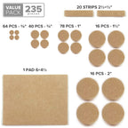 Felt Furniture Pads X-PROTECTOR 133 PCS Premium Furniture Pads - Felt Pads