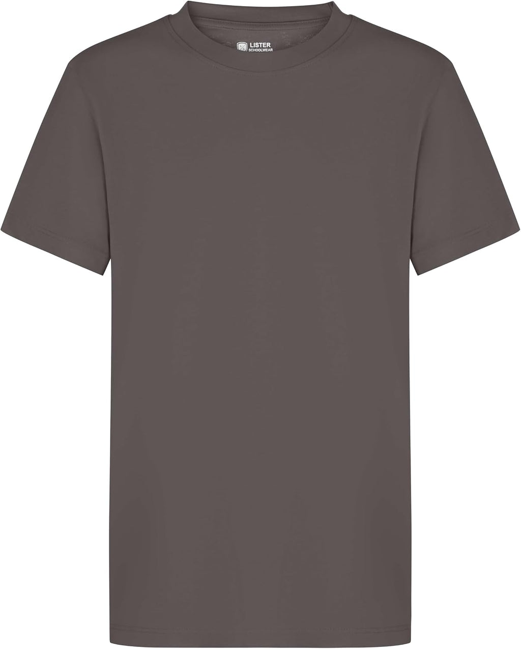 Plain Virgin T-Shirt for Children from 1 to 15 Years, 100% Cotton, Spun, Soft, Unisex, School Uniform P.E. Gym