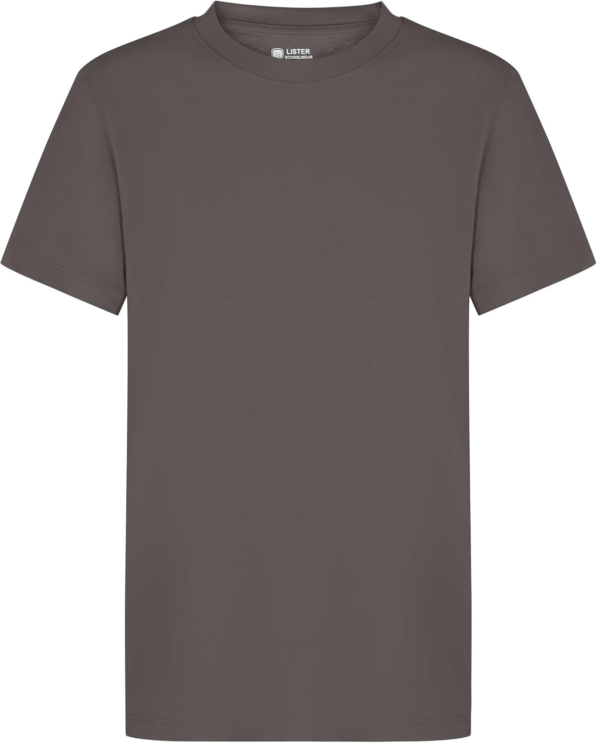 Plain Virgin T-Shirt for Children from 1 to 15 Years, 100% Cotton, Spun, Soft, Unisex, School Uniform P.E. Gym