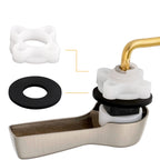 Hibbent Universal Metal Front Mount Toilet Handle Replacement Kit
