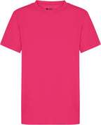 Plain Virgin T-Shirt for Children from 1 to 15 Years, 100% Cotton, Spun, Soft, Unisex, School Uniform P.E. Gym