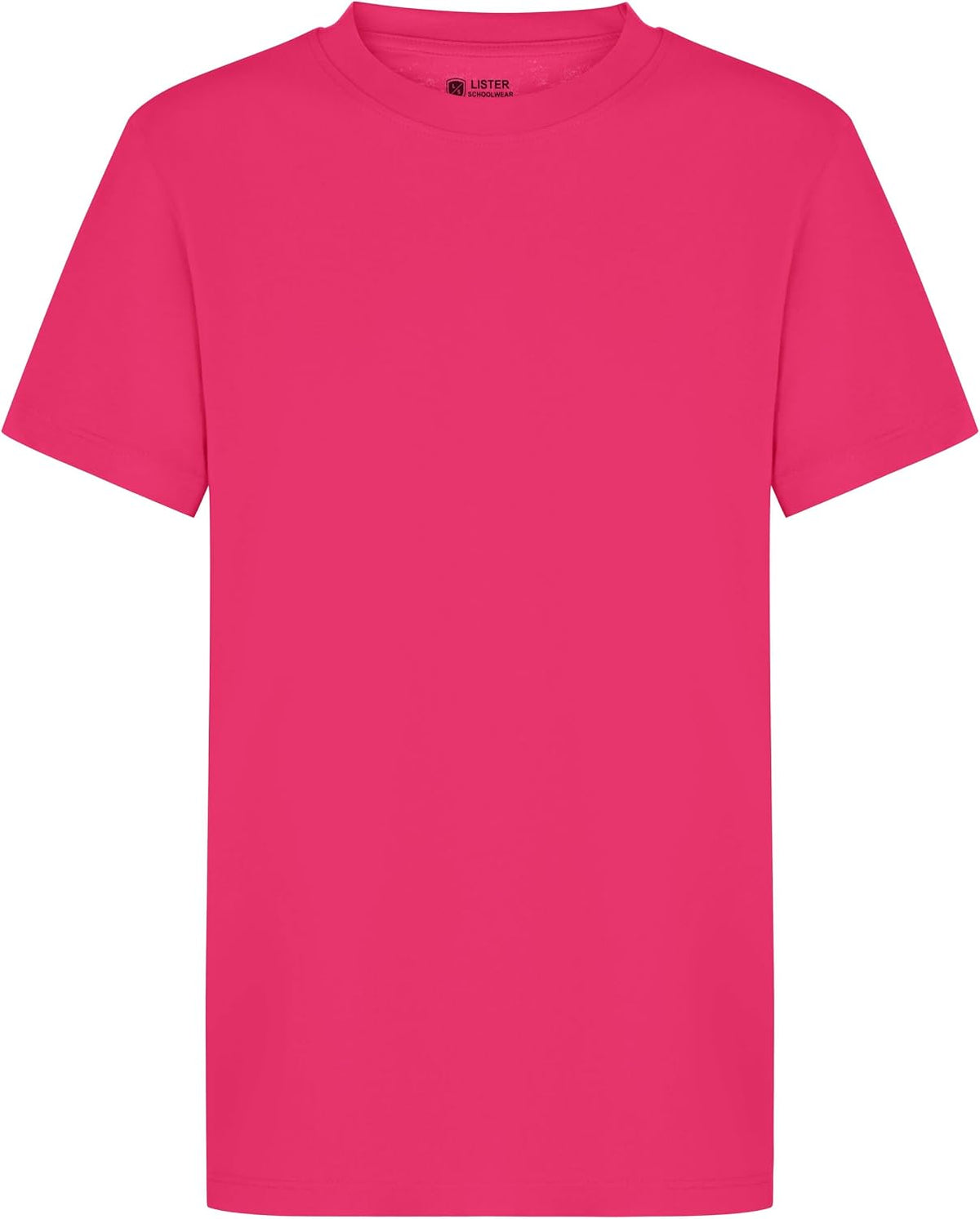 Plain Virgin T-Shirt for Children from 1 to 15 Years, 100% Cotton, Spun, Soft, Unisex, School Uniform P.E. Gym