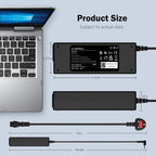 90W Laptop Charger Compatible with HP EliteBook Probook Pavilion Compaq