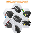 BOENFU Wire Cutters Heavy Duty Snips Flush Cut Side Cutters Pliers