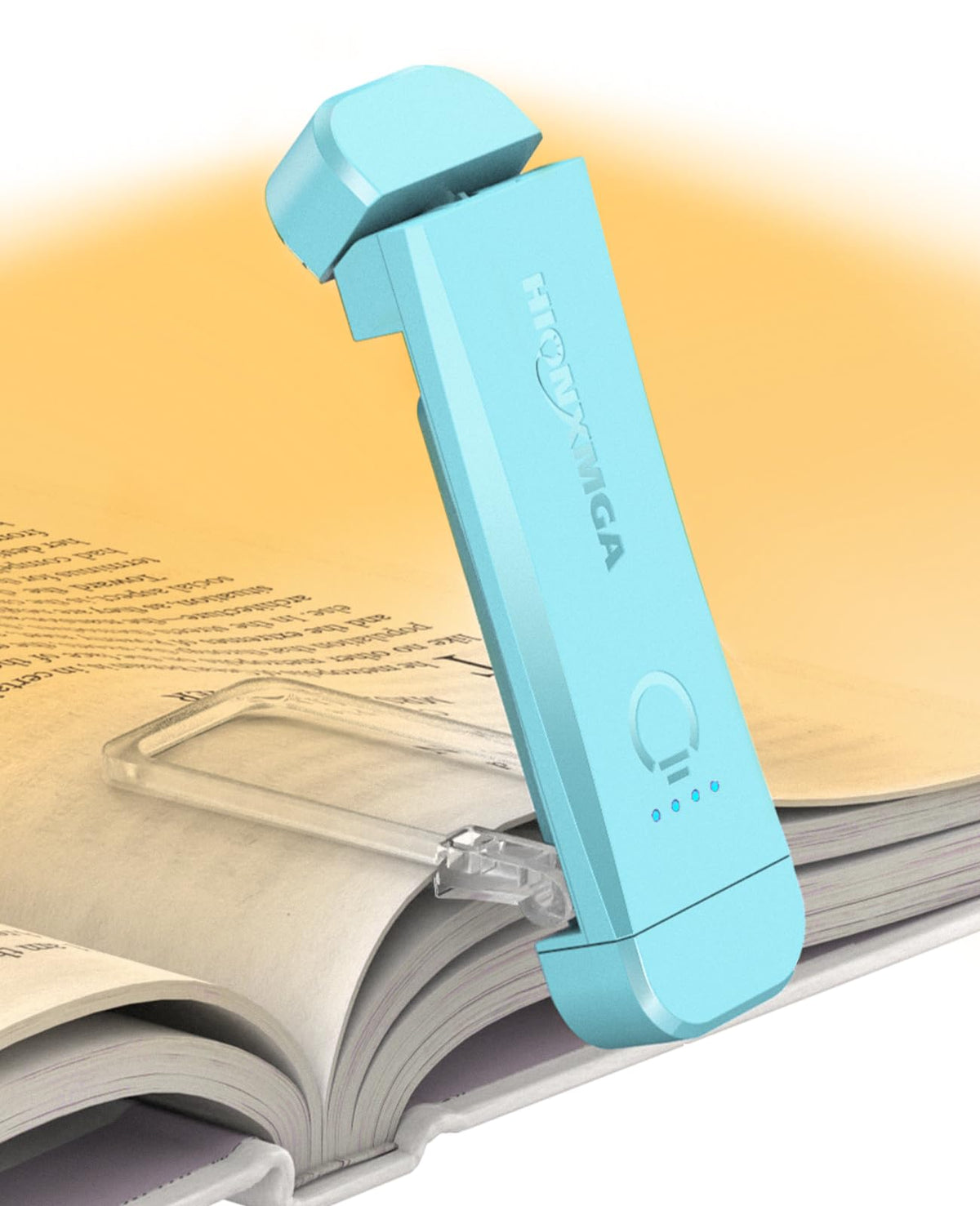 HIONXMGA Book Light,Rechargeable Reading Light for Books in Bed at Night