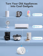 Govee Smart Plug, WiFi Outlet Compatible with Alexa & Google Assts, 4 pcs
