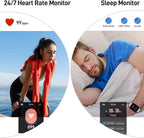 Motast Smart Watch, Fitness Tracker 1.69'' HD for Men Women