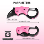 FUNBRO Small Pocket Knife, Cool Box Cutter with 1.34 Inch Sharp Blade