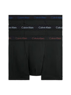 Calvin Klein Men’s 3 Pack Trunks with Logo Waistband