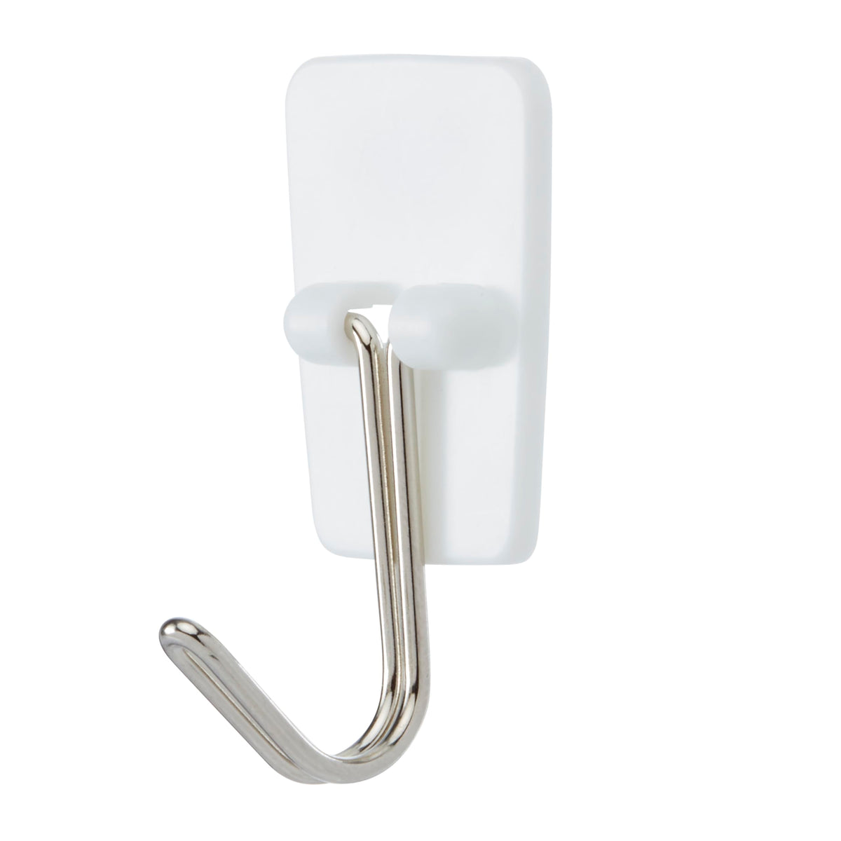 Command Medium Designer Hooks, 6 White Hooks and 9 Adhesive Strips