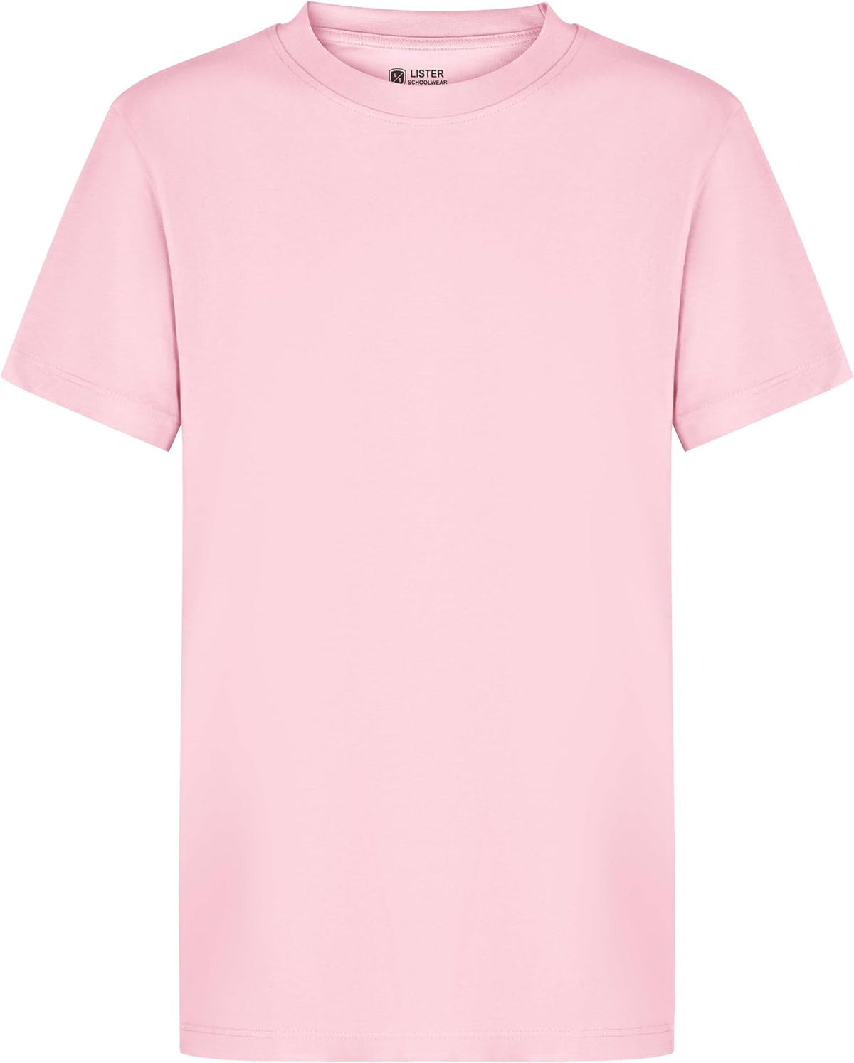 Plain Virgin T-Shirt for Children from 1 to 15 Years, 100% Cotton, Spun, Soft, Unisex, School Uniform P.E. Gym