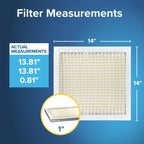Filtrete 20x25x1 Air Filter, MERV 5, MPR 300, 6 HVAC Filters