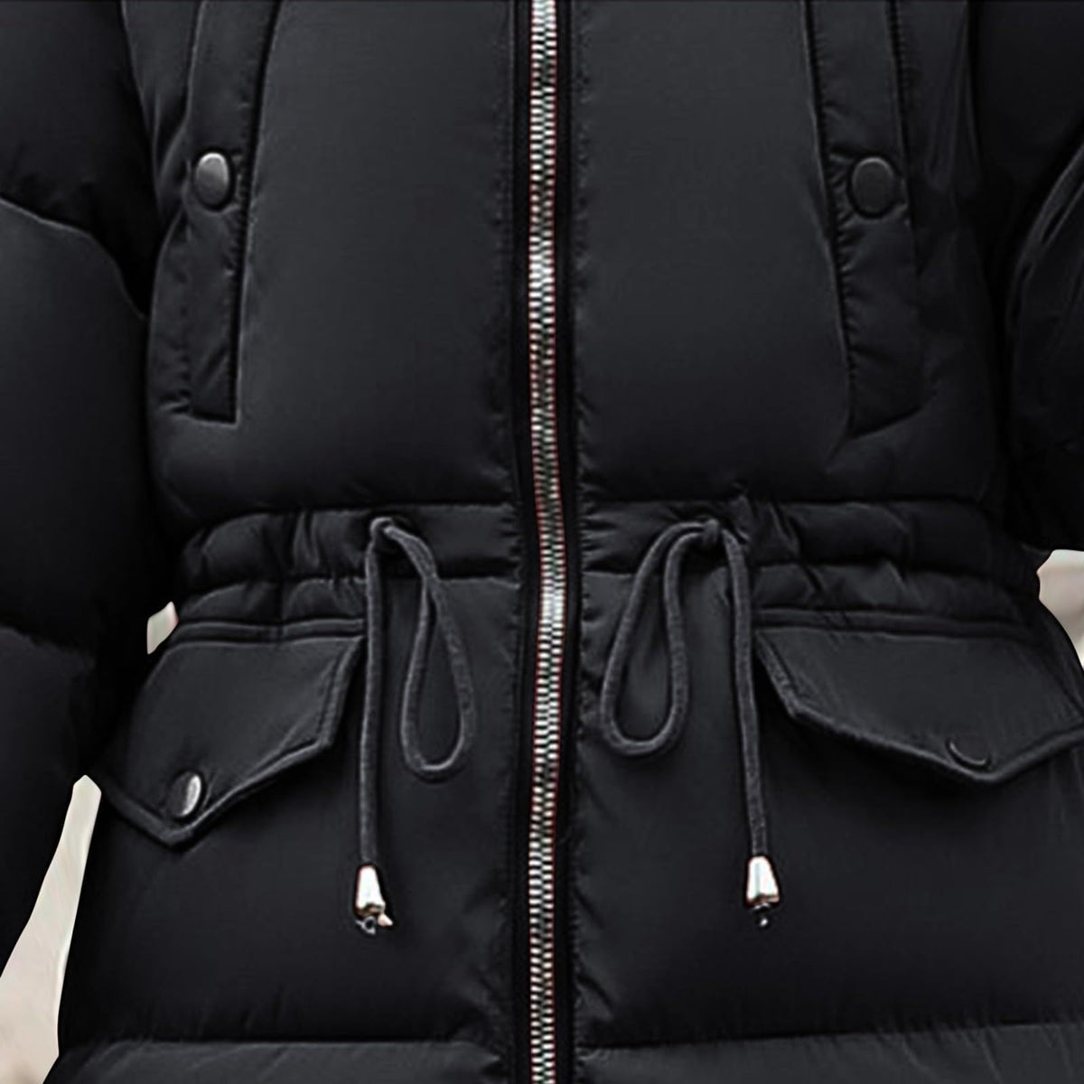 Winter Coats for Women Uk Fleece Jacket Womens Warm Outwear Windproof Plus Size Ladies Trench Coat Baggy Fleece Lined Quilted Puffer Jackets with Hood for Cold Weather