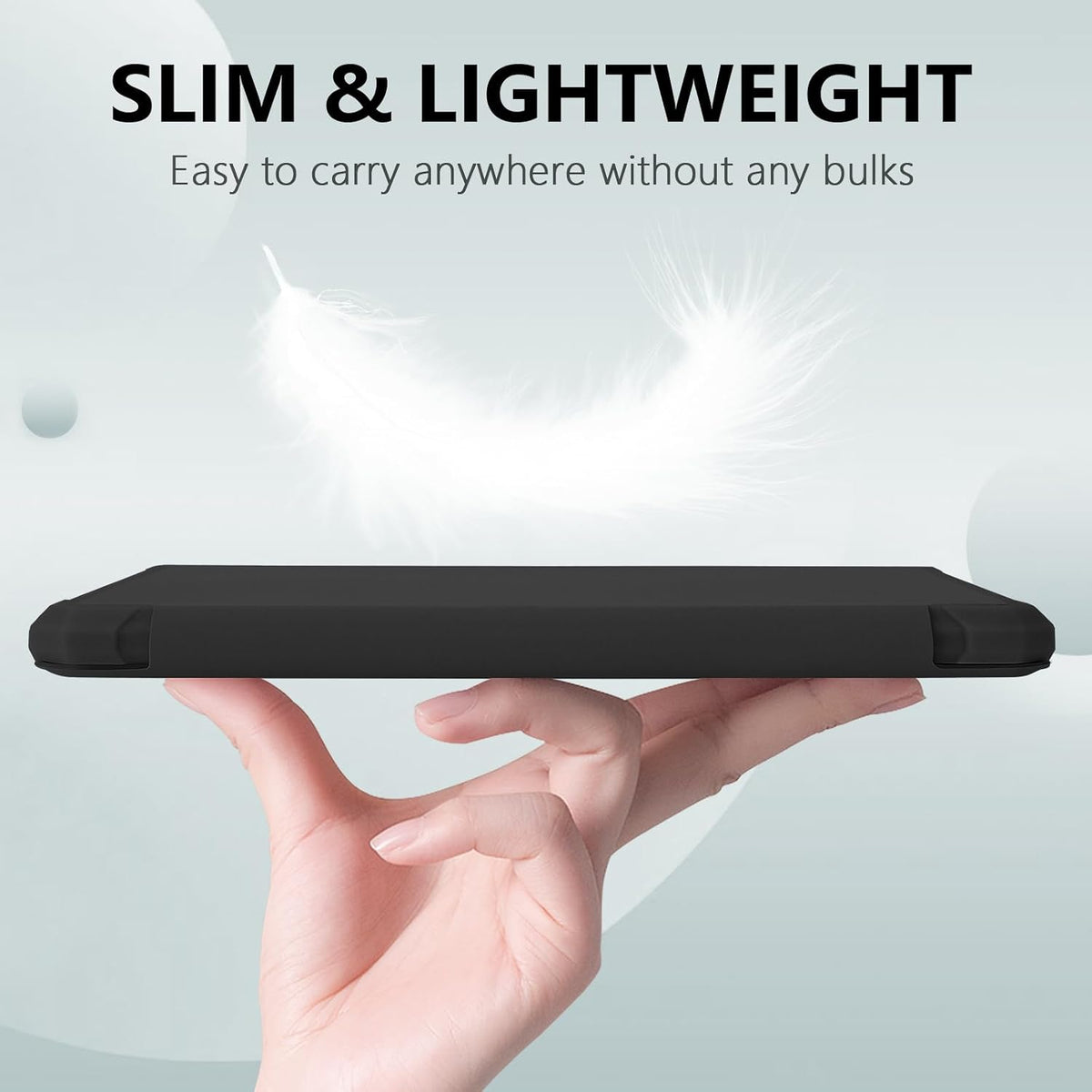 TQQ Case Fits 6" Amazon Kindle 11th Generation 2024 and 2022, Premium Slim and Lightweight Cover, Full Protection, Auto Sleep/Wake, Magnetic Closure (NOT fit Paperwhite or Oasis)