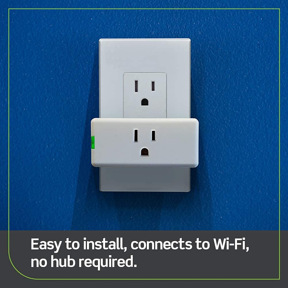 Leviton Decora Smart Switch, Wi-Fi, D315S-1RW, White