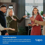Tapo C200P2 2-Pack Full HD Indoor Security Camera Pet Camera House Security