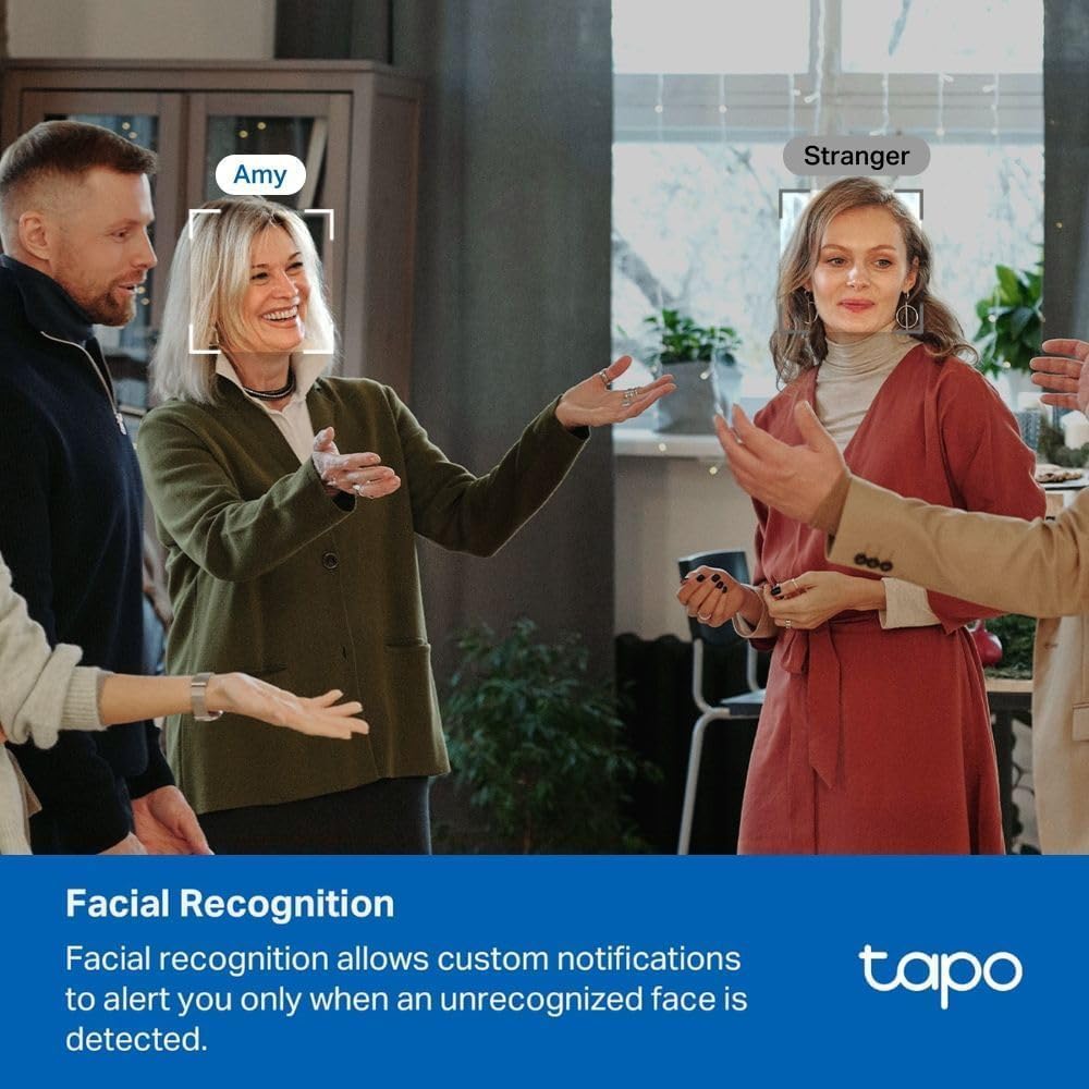 Tapo C200P2 2-Pack Full HD Indoor Security Camera Pet Camera House Security