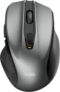 Trust Nito Ergonomic Wireless Mouse with Thumb Rest, 6 Buttons