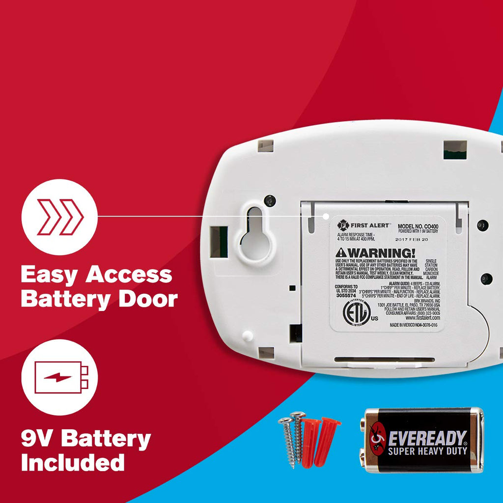 First Alert Battery Carbon Monoxide Alarm