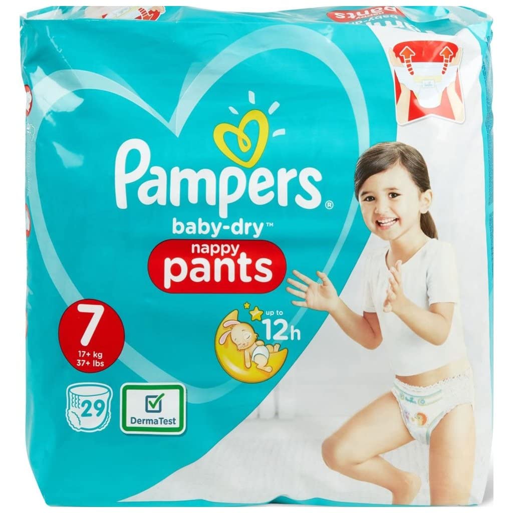 Pampers Baby-Dry Pants Size 4 Nappy Pants