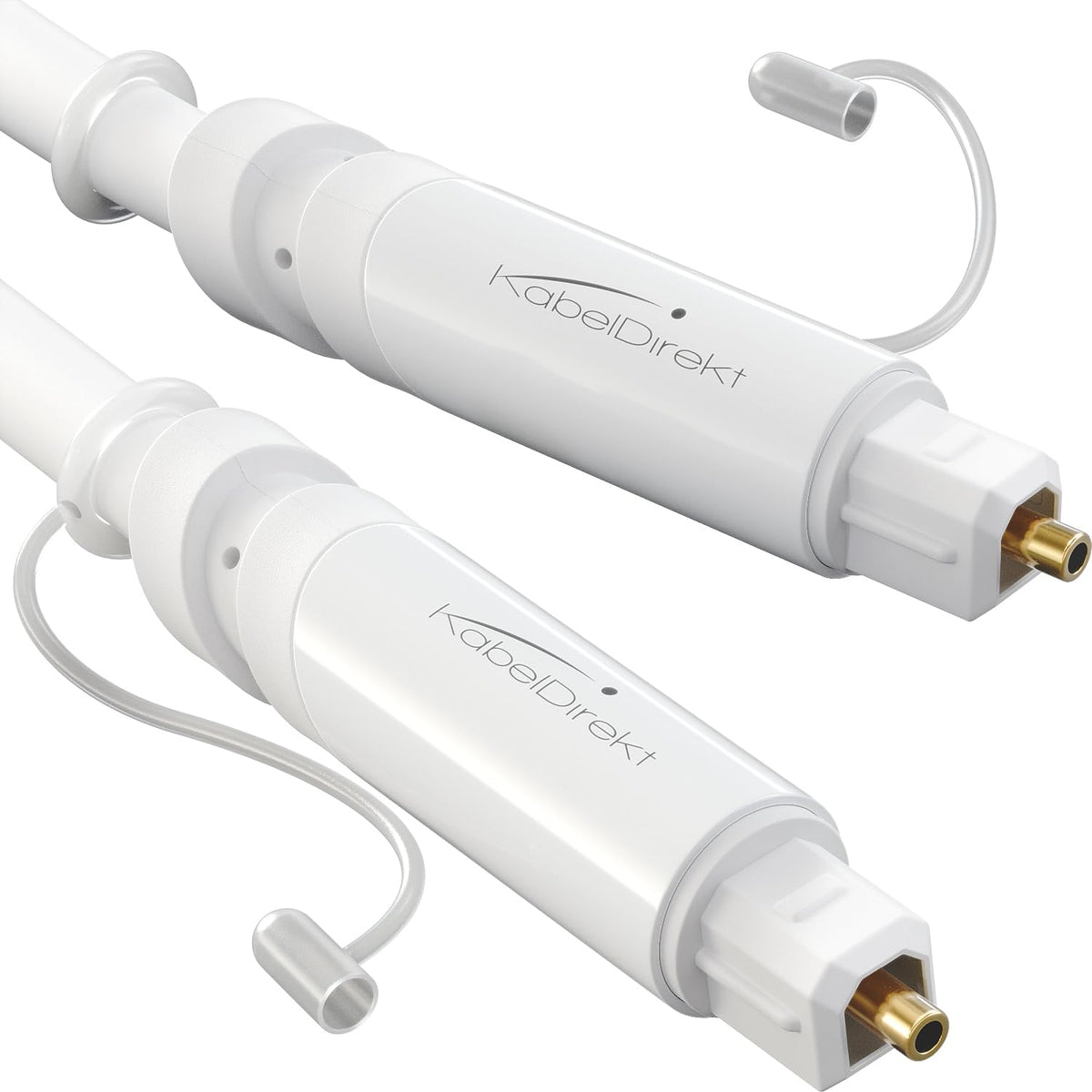 KabelDirekt – Optical Audio TOSLINK Cable – 1.5m – Soundbar