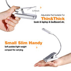 VAVOFO Rechargeable Reading Light, Clip on Book Light for Reading in Bed