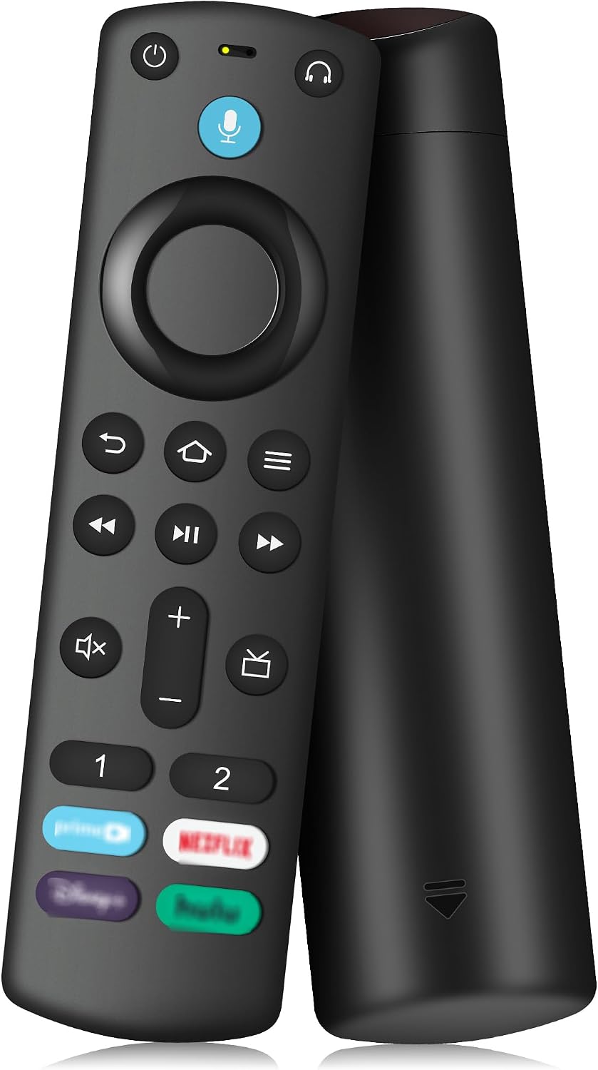 Voice Replacement Remote for Fire Stick, Fire Cube, AMZ FireSeries TVs