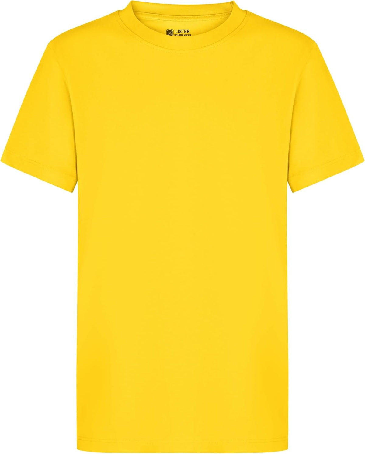 Plain Virgin T-Shirt for Children from 1 to 15 Years, 100% Cotton, Spun, Soft, Unisex, School Uniform P.E. Gym
