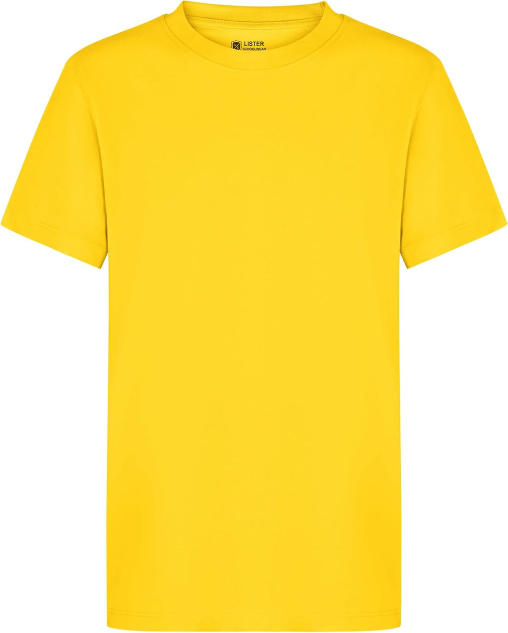Plain Virgin T-Shirt for Children from 1 to 15 Years, 100% Cotton, Spun, Soft, Unisex, School Uniform P.E. Gym