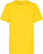 Plain Virgin T-Shirt for Children from 1 to 15 Years, 100% Cotton, Spun, Soft, Unisex, School Uniform P.E. Gym